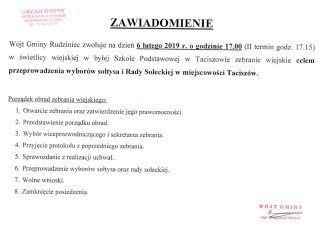 Zawiadomienie